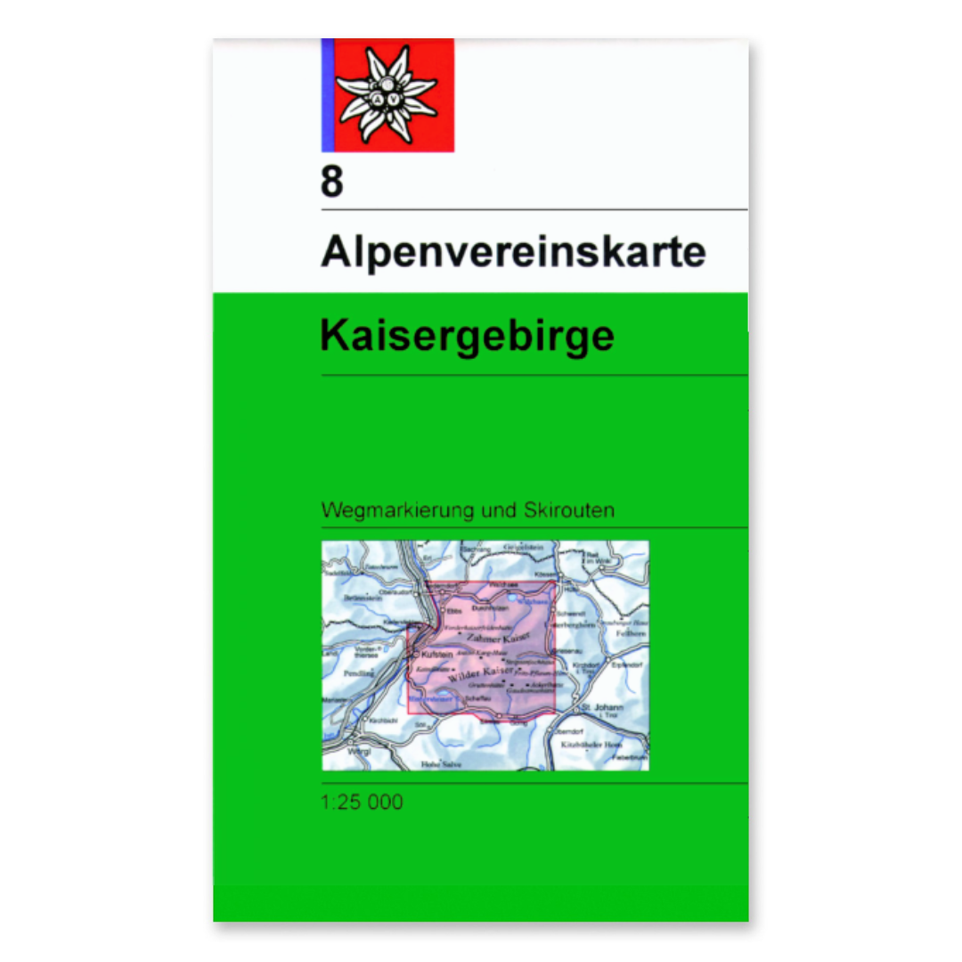 8 Kombi Map - Kaiser Mountains