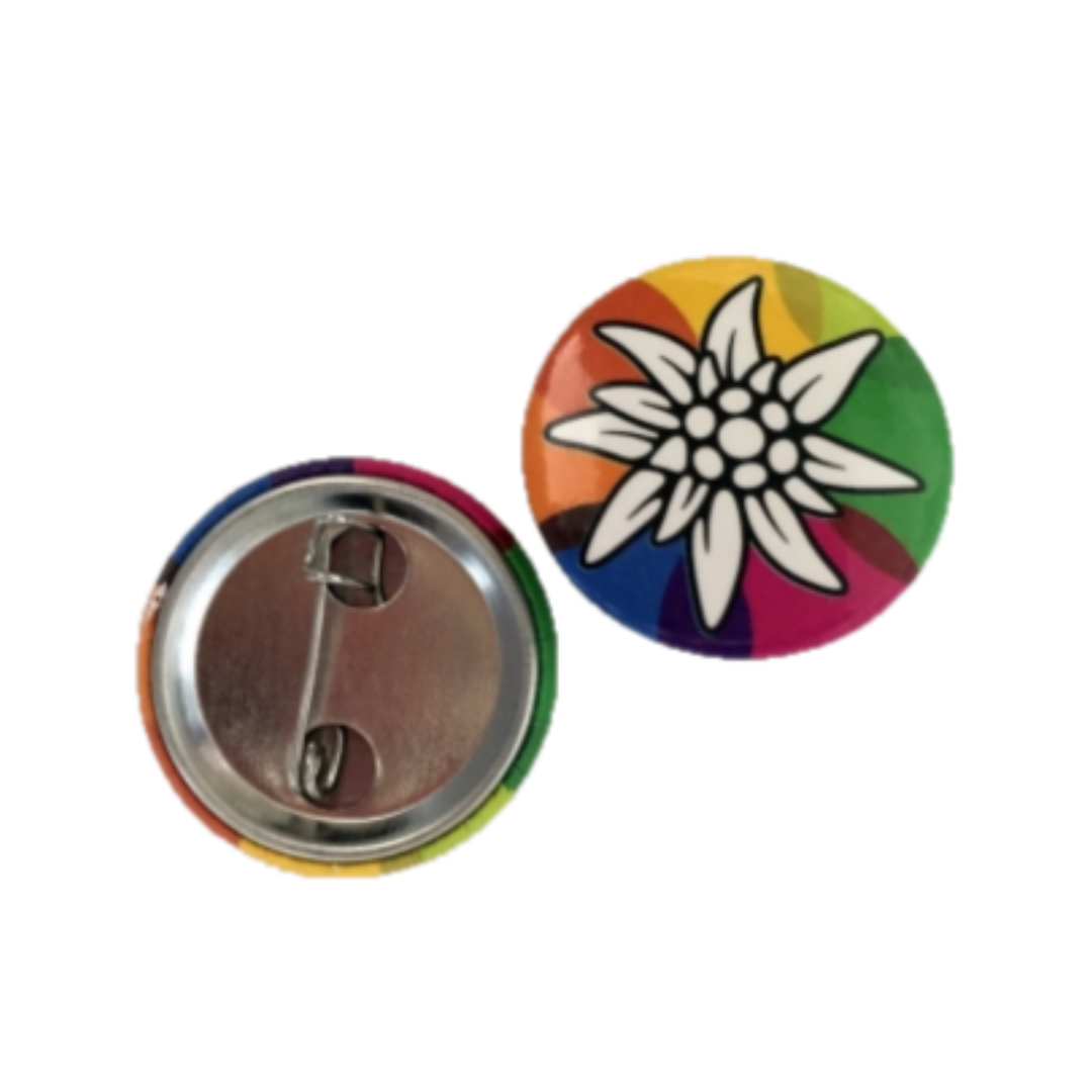 Alpenvereinsjugend Safety Pin Badge