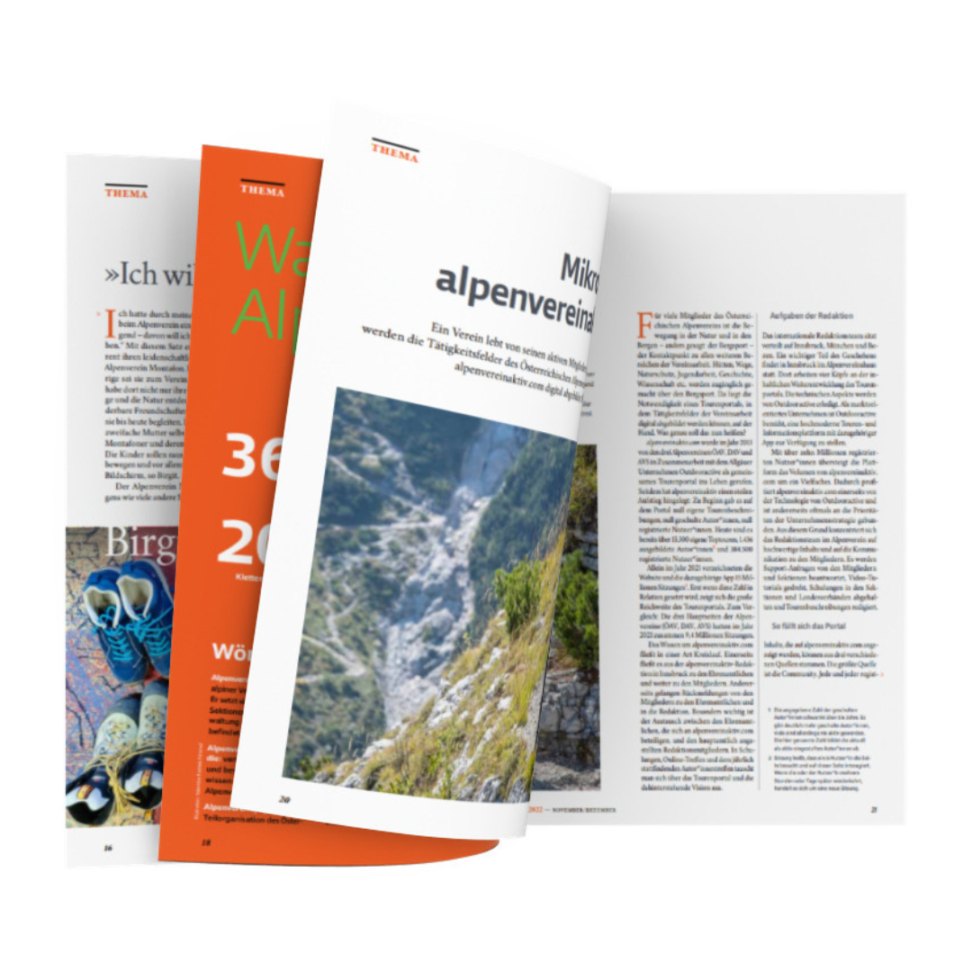Bergauf Magazine - Annual Subscription