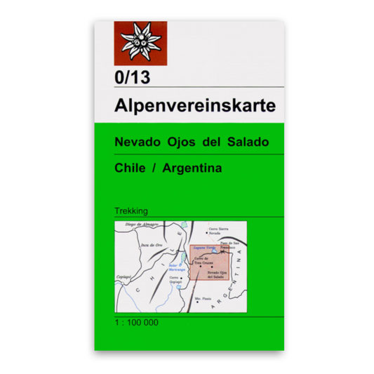 0/13 Expedition Map - Nevado Ojos del Salado (Chile & Argentina)