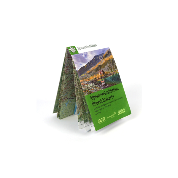 Alpenverein Overview Map - Huts