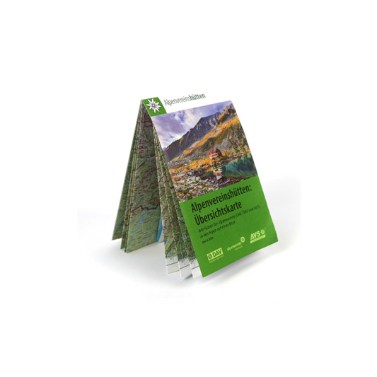 Alpenverein Overview Map - Huts